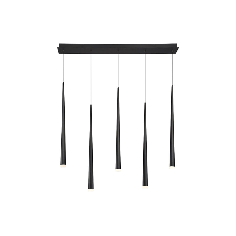 Modern Forms PD-41805L Cascade Flat 5-lt 40" LED Linear Pendant