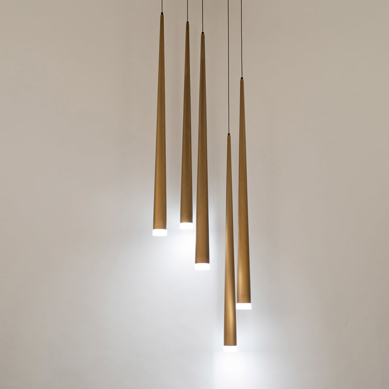 Modern Forms PD-41805R Cascade Flat 5-lt 17" LED Round Pendant