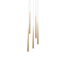 Modern Forms PD-41805R Cascade Flat 5-lt 17" LED Round Pendant