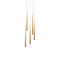 Modern Forms PD-41805R Cascade Flat 5-lt 17" LED Round Pendant