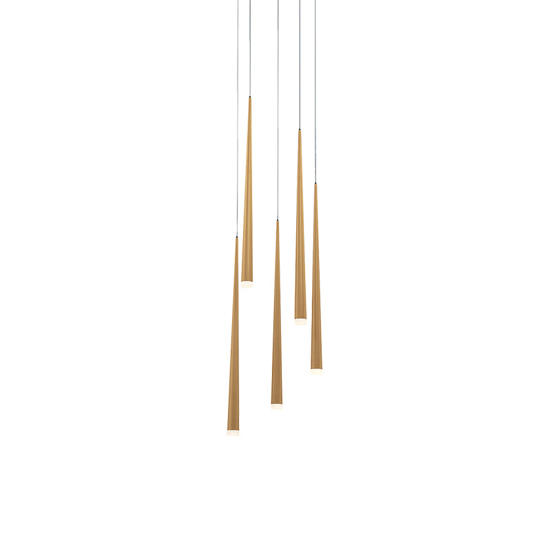 Modern Forms PD-41805R Cascade Flat 5-lt 17" LED Round Pendant