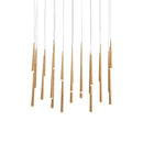 Modern Forms PD-41823L Cascade Flat 23-lt 54" LED Linear Pendant