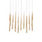 Modern Forms PD-41823L Cascade Flat 23-lt 54" LED Linear Pendant