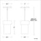dweLED PD-42909 Napa 6" LED Pendant