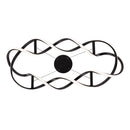 dweLED PD-47839 Interlace 1-lt 39" LED Pendant