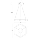 Modern Forms PD-50835 Mies 36" LED Pendant
