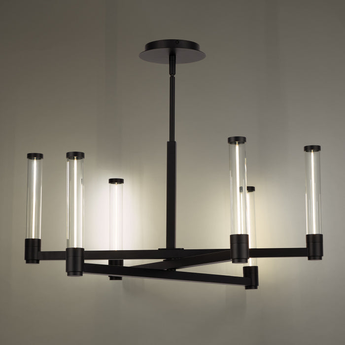 dweLED PD-51327 Jedi 6-lt 27" LED Pendant