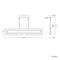 Modern Forms PD-54248 Equilibrium 1-lt 48" LED Pendant