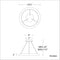 Modern Forms PD-55024-30 The Ring 1-lt 24" LED Pendant, 3000K