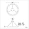 Modern Forms PD-55036-27 The Ring 1-lt 36" LED Pendant, 2700K