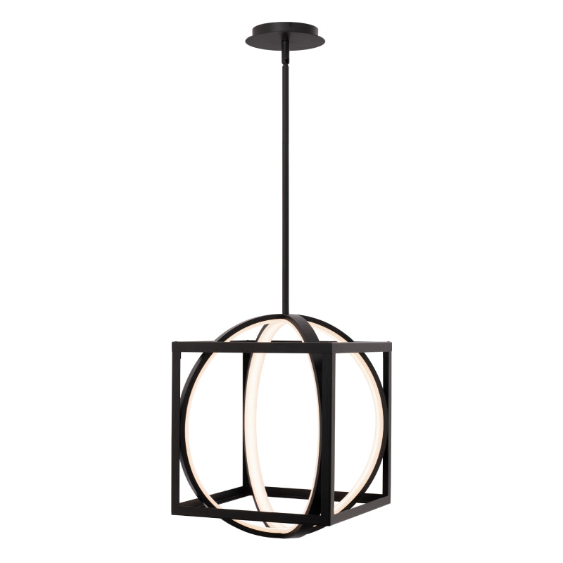 dweLED PD-57317 Geometrix 1-lt 17" Tall LED Pendant