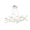 dweLED PD-60944 Divergence 44" LED Chandelier