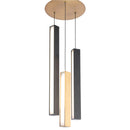 Modern Forms PD-64803R Chaos 3-lt 12" LED Pendant