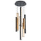 Modern Forms PD-64809R Chaos 9-lt 17" LED Pendant