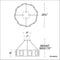 Modern Forms PD-66028 Fury 1-lt 28" LED Chandelier