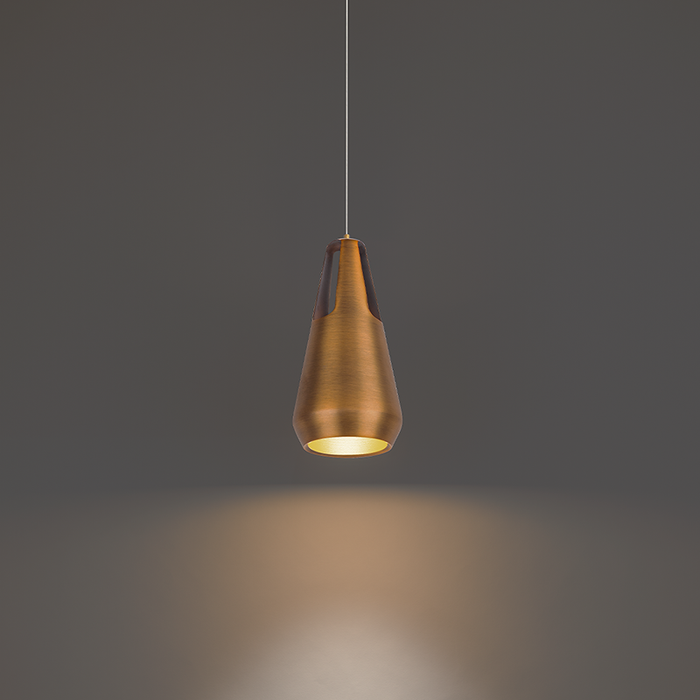 Modern Forms PD-66110 Ingot 1-lt 6" LED Mini Pendant