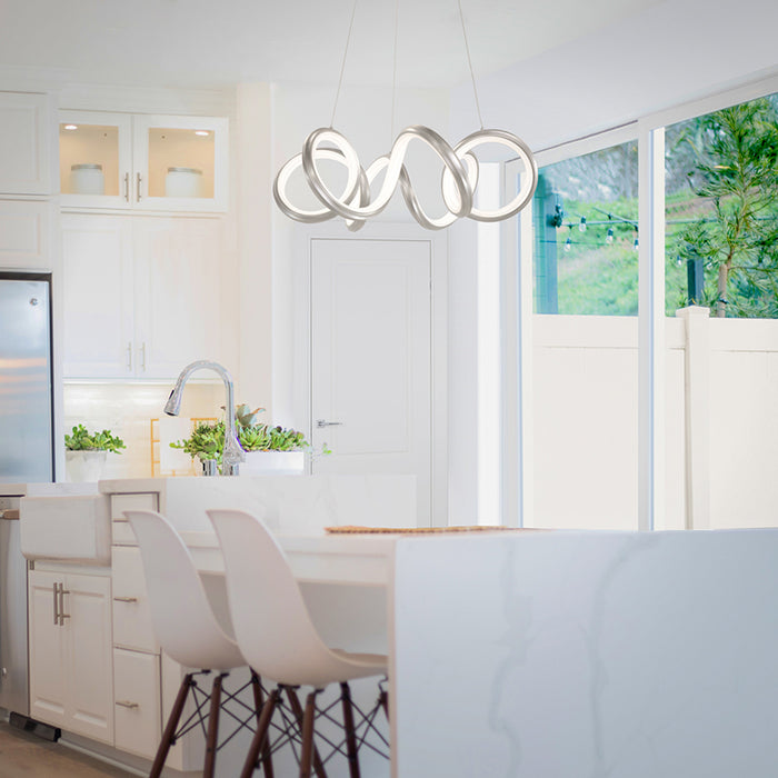 dweLED PD-71226 Mamba 1-lt 26" LED Pendant