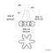 dweLED PD-71226 Mamba 1-lt 26" LED Pendant
