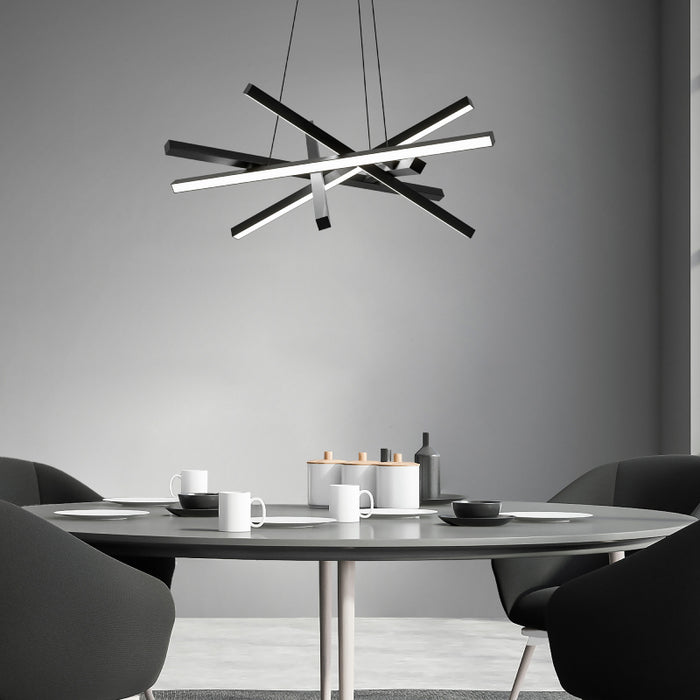 dweLED PD-73134 Parallax 32" LED Pendant