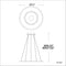 Modern Forms PD-75027 Jupiter 2-lt 27" LED Two Ring Chandelier