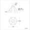 Modern Forms PD-76034 Forever 1-lt 34" LED Chandelier
