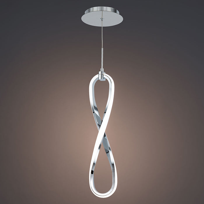 dweLED PD-79221 Marise 1-lt 4" LED Mini Pendant