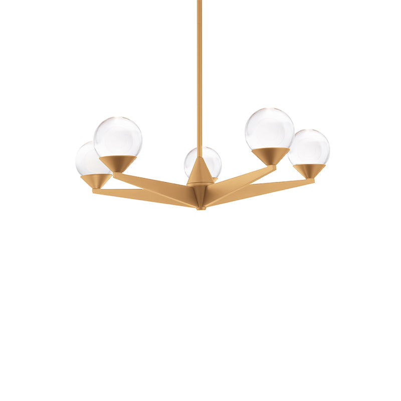 Modern Forms PD-82024 Double Bubble 5-lt 24" LED Chandelier