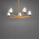 Modern Forms PD-82024 Double Bubble 5-lt 24" LED Chandelier