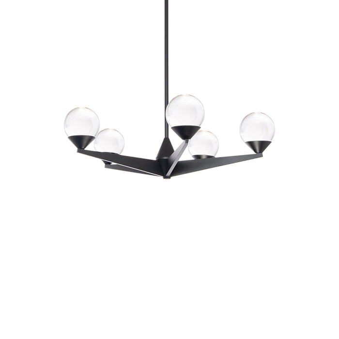 Modern Forms PD-82024 Double Bubble 5-lt 24" LED Chandelier