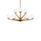 Modern Forms PD-82027 Double Bubble 9-lt 27" LED Chandelier