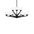 Modern Forms PD-82027 Double Bubble 9-lt 27" LED Chandelier