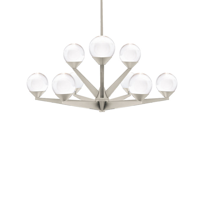 Modern Forms PD-82027 Double Bubble 9-lt 27" LED Chandelier