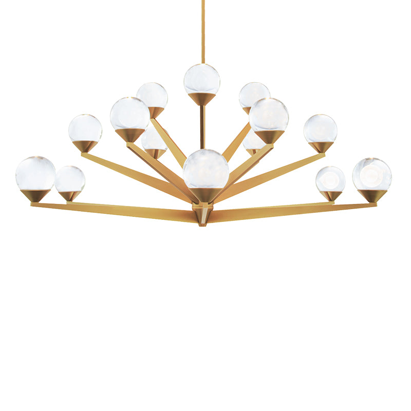 Modern Forms PD-82042 Double Bubble 15-lt 42" LED Chandelier