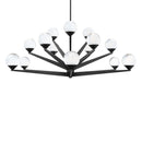 Modern Forms PD-82042 Double Bubble 15-lt 42" LED Chandelier