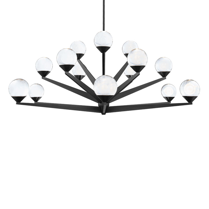 Modern Forms PD-82042 Double Bubble 15-lt 42" LED Chandelier