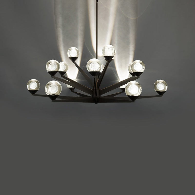 Modern Forms PD-82042 Double Bubble 15-lt 42" LED Chandelier