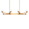 Modern Forms PD-82044 Double Bubble 8-lt 44" LED Linear Chandelier