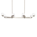 Modern Forms PD-82044 Double Bubble 8-lt 44" LED Linear Chandelier