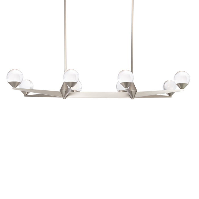 Modern Forms PD-82044 Double Bubble 8-lt 44" LED Linear Chandelier