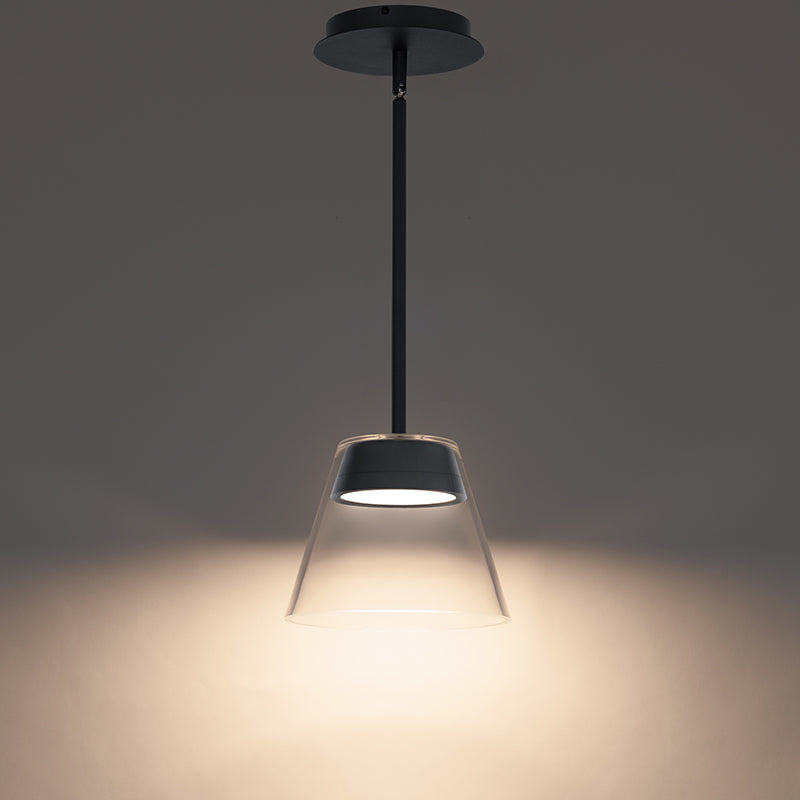 dweLED PD-87208 Chandra 1-lt 8" LED Mini Pendant