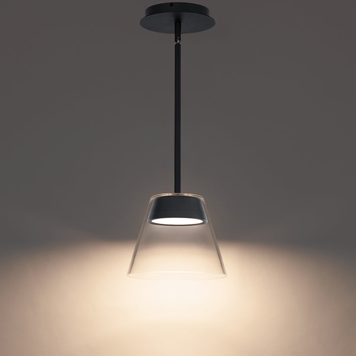 dweLED PD-87208 Chandra 1-lt 8" LED Mini Pendant