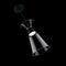 dweLED PD-87214 Chandra 1-lt 14" Tall LED Mini Pendant
