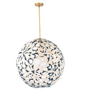 Modern Forms PD-89924 Groovy 1-lt 24" LED Chandelier