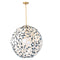 Modern Forms PD-89924 Groovy 1-lt 24" LED Chandelier