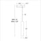 WAC H-PD2015 Silo H Track Pendant, 2700K