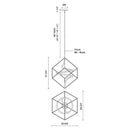 Kuzco PD29226 Script 1-lt 26" LED Pendant