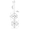 Kuzco PD29226 Script 1-lt 26" LED Pendant