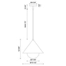 Alora Mood PD485214 Remy 1-lt 14" Pendant