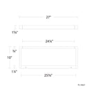 dweLED PL-16027 Lune 27" LED Picture Light