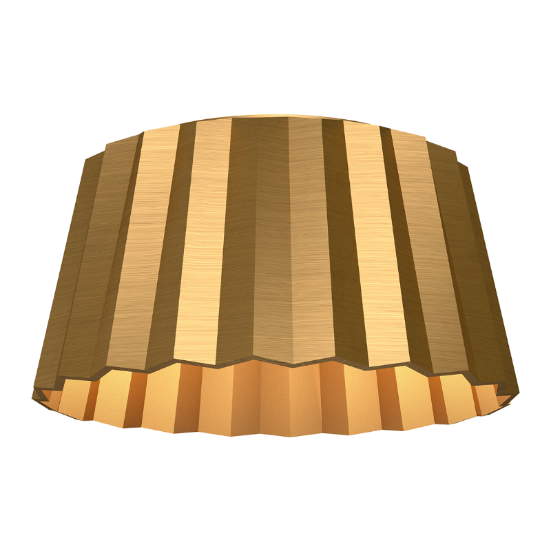 Alora Mood FM528514 Plisse 2-lt 14" Flush Mount